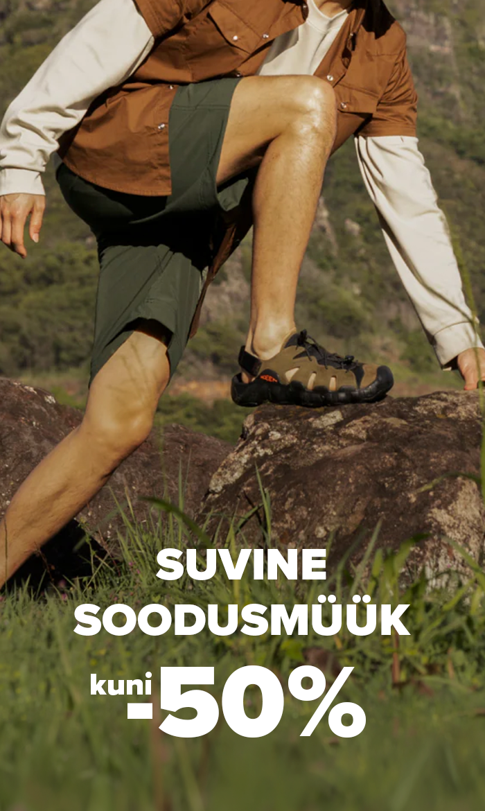 Suvine allahindlus kuni -50% KEENi jalatsitele. Leia sandaalid, matka- ja vabaajajalatsid suurep&auml;raste hindadega. Osta kohe &ndash; tasuta tagastus 365 p&auml;eva jooksul.